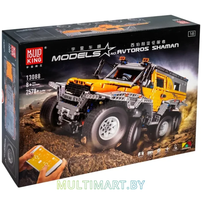 Конструктор Mould King Technic 13088 Вездеход Avtoros Shaman